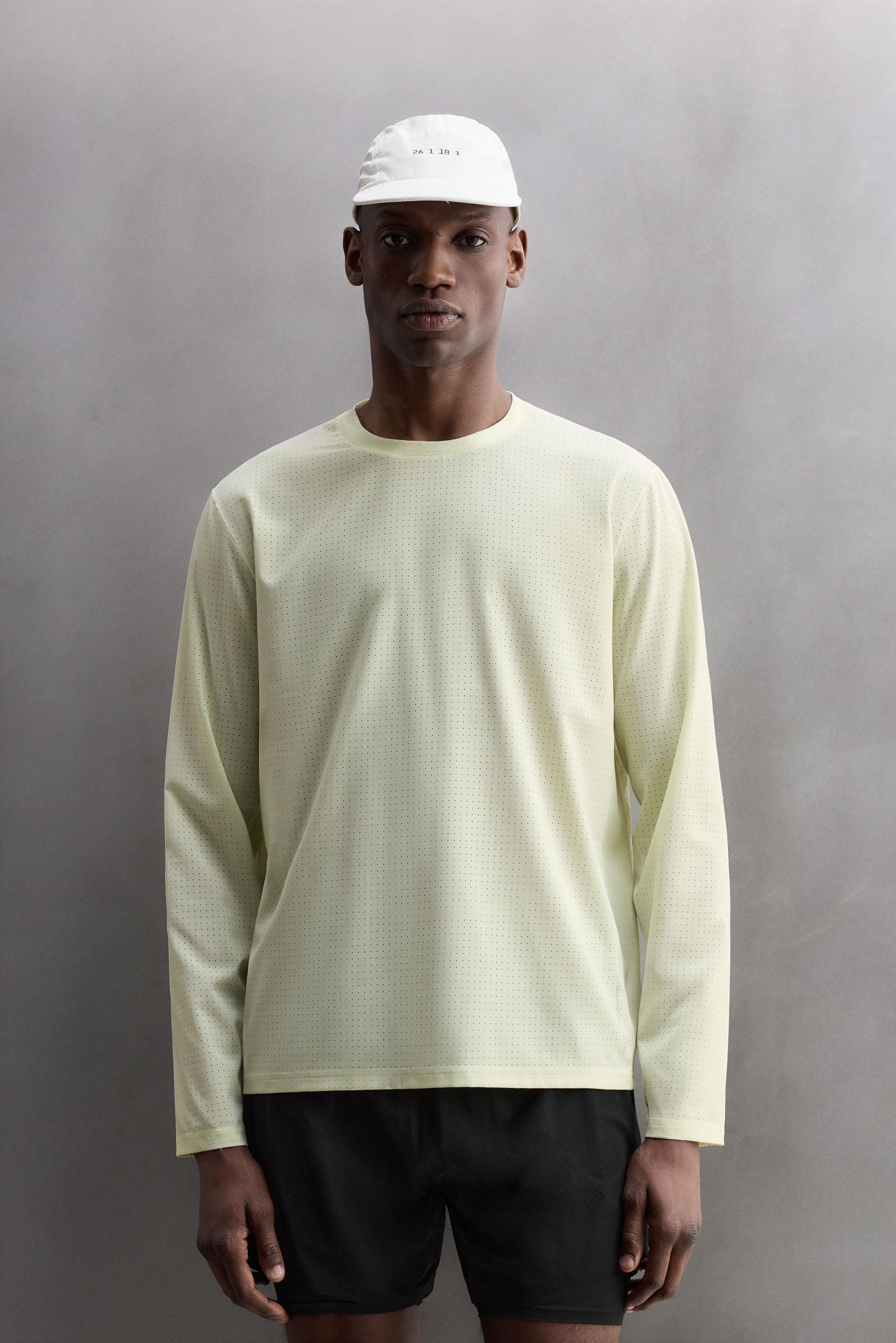 PERFORATED LONG SLEEVE T-SHIRT